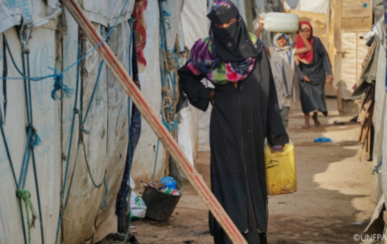 12.6 مليون من النساء والفتيات بحاجة الى الدعم المنقذ للحياة في اليمن
