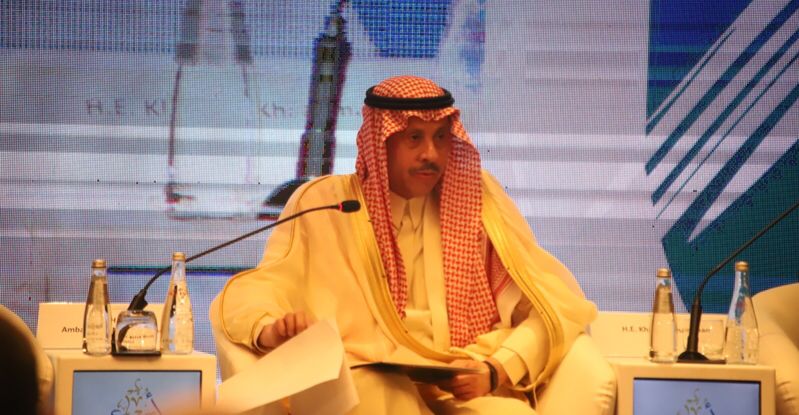 السفير السعودي لدى الاردن يشارك في افتتاح فعاليات مؤتمر ومعرض أسبوع المياه العربي الخامس 