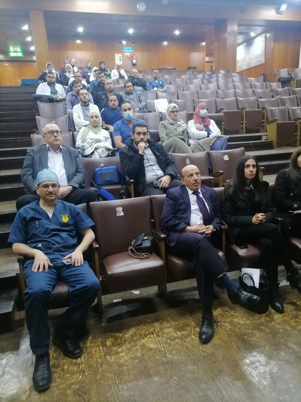 محاضرة تثقيفية حول قصور عضلة القلب في مستشفى الجامعة الأردنية 