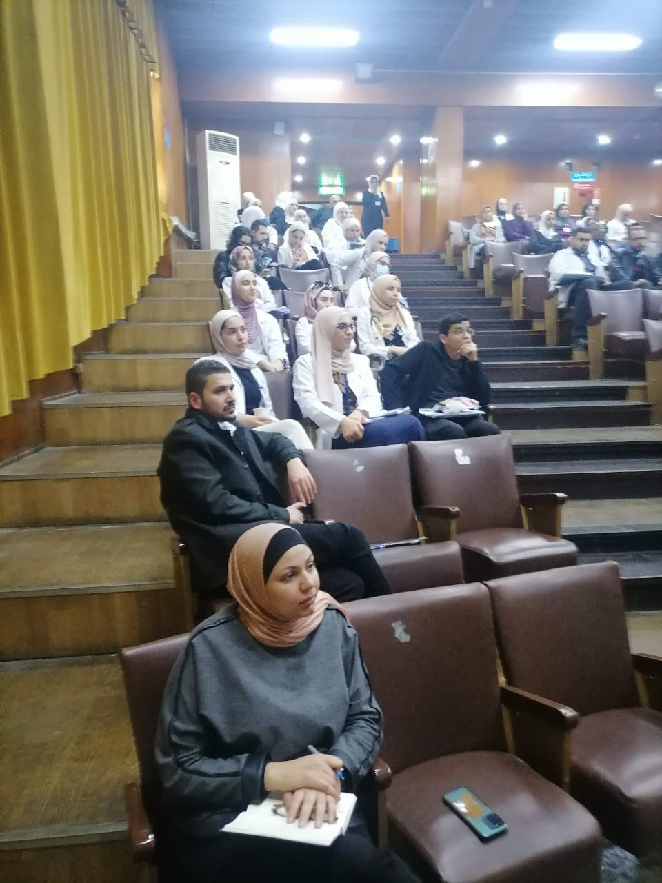 محاضرة تثقيفية حول قصور عضلة القلب في مستشفى الجامعة الأردنية 