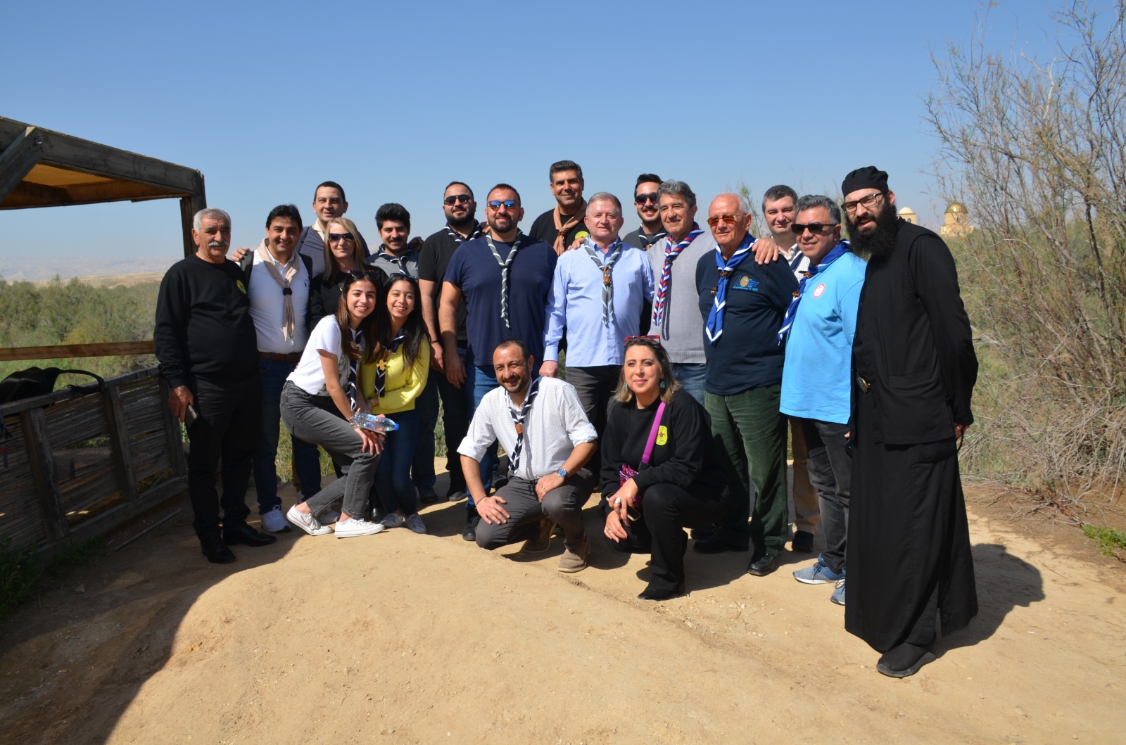 الكشافة الأرثوذكسية من 10 دُول يزورونَ الأردن 