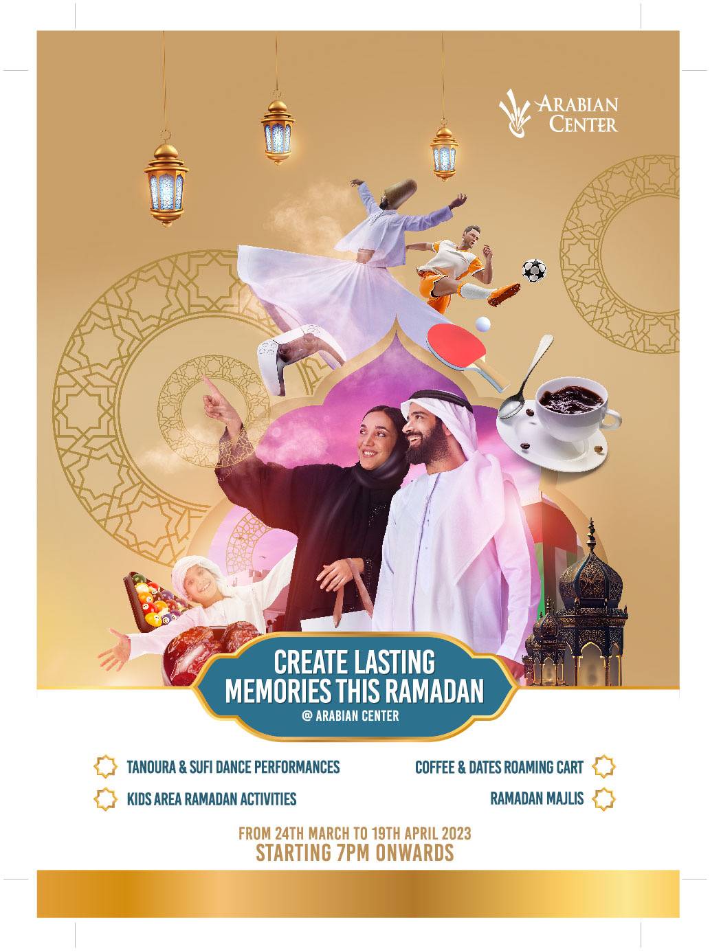 فرصة رائعة لمحبي التسوّق . اربح 200.000 درهم نقداً خلال شهر رمضان والعيد في أرابيان سنتر