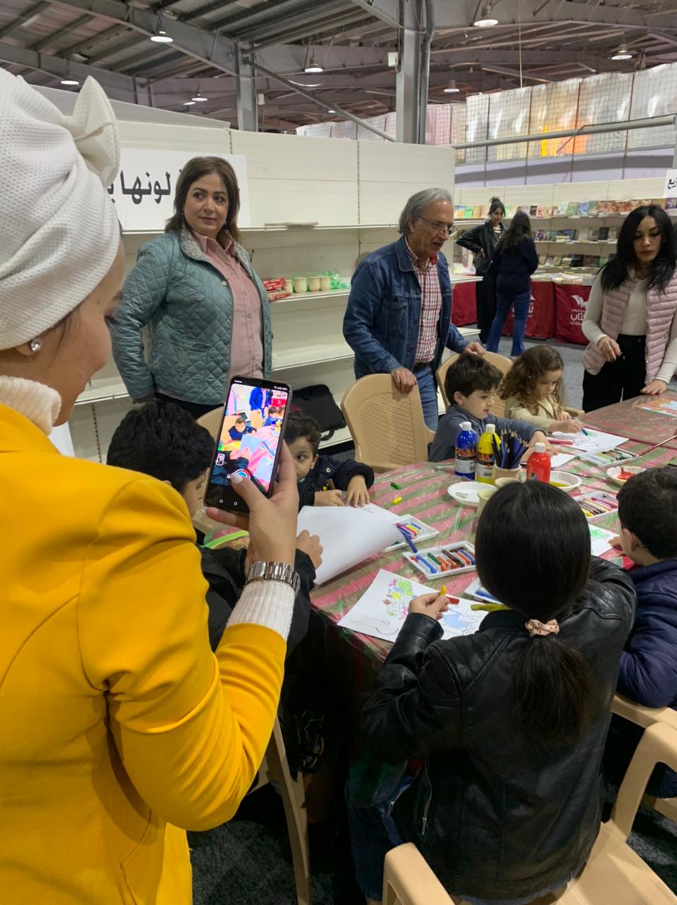 جمعية لونها بالأمل تشارك في معرض الأردن الرمضاني الأول للكتاب