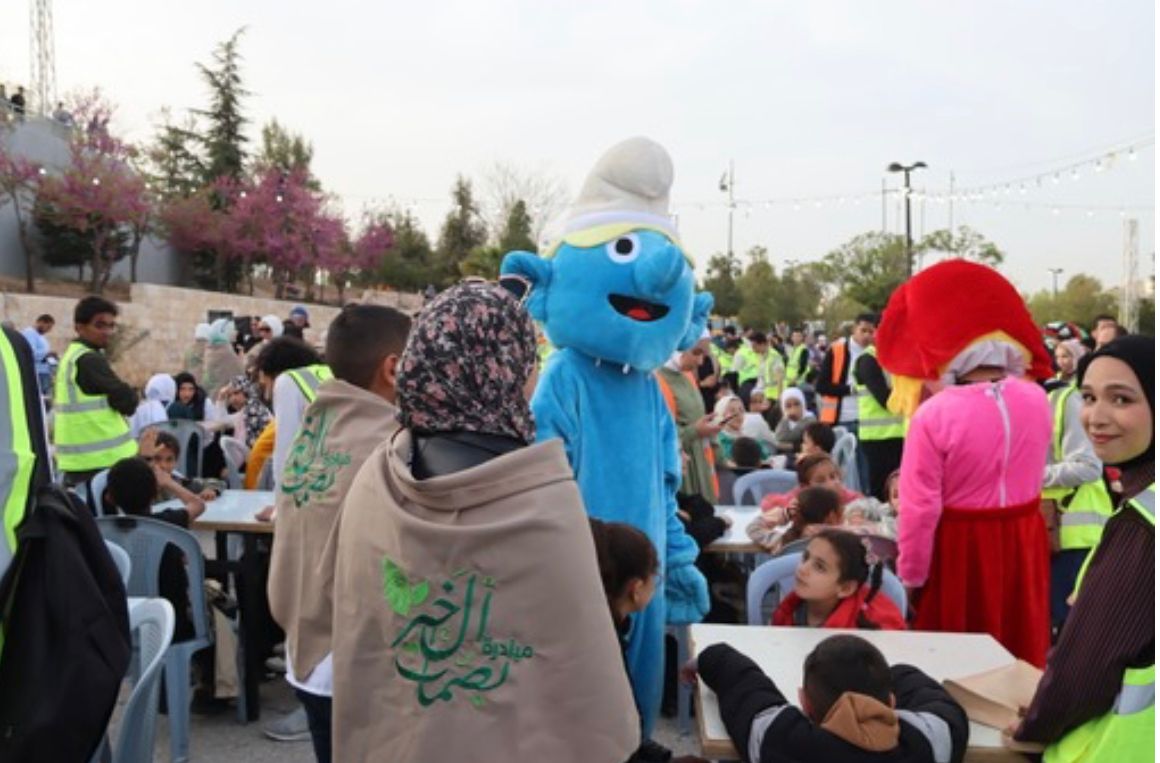 اضخم مهرجان لافطار خيري إقامته مبادرتي بصمات الخير وصناع الخير في المملكة الأردنية الهاشمية