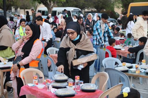 اضخم مهرجان لافطار خيري إقامته مبادرتي بصمات الخير وصناع الخير في المملكة الأردنية الهاشمية