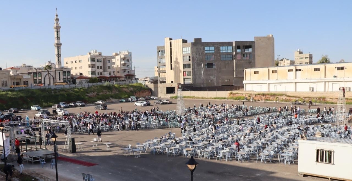 مهرجان (خيمة الفرح) ... اكبر واضخم إفطار جماعي رمضاني ل ٣٠٠٠ في المملكة الأردنية الهاشمية