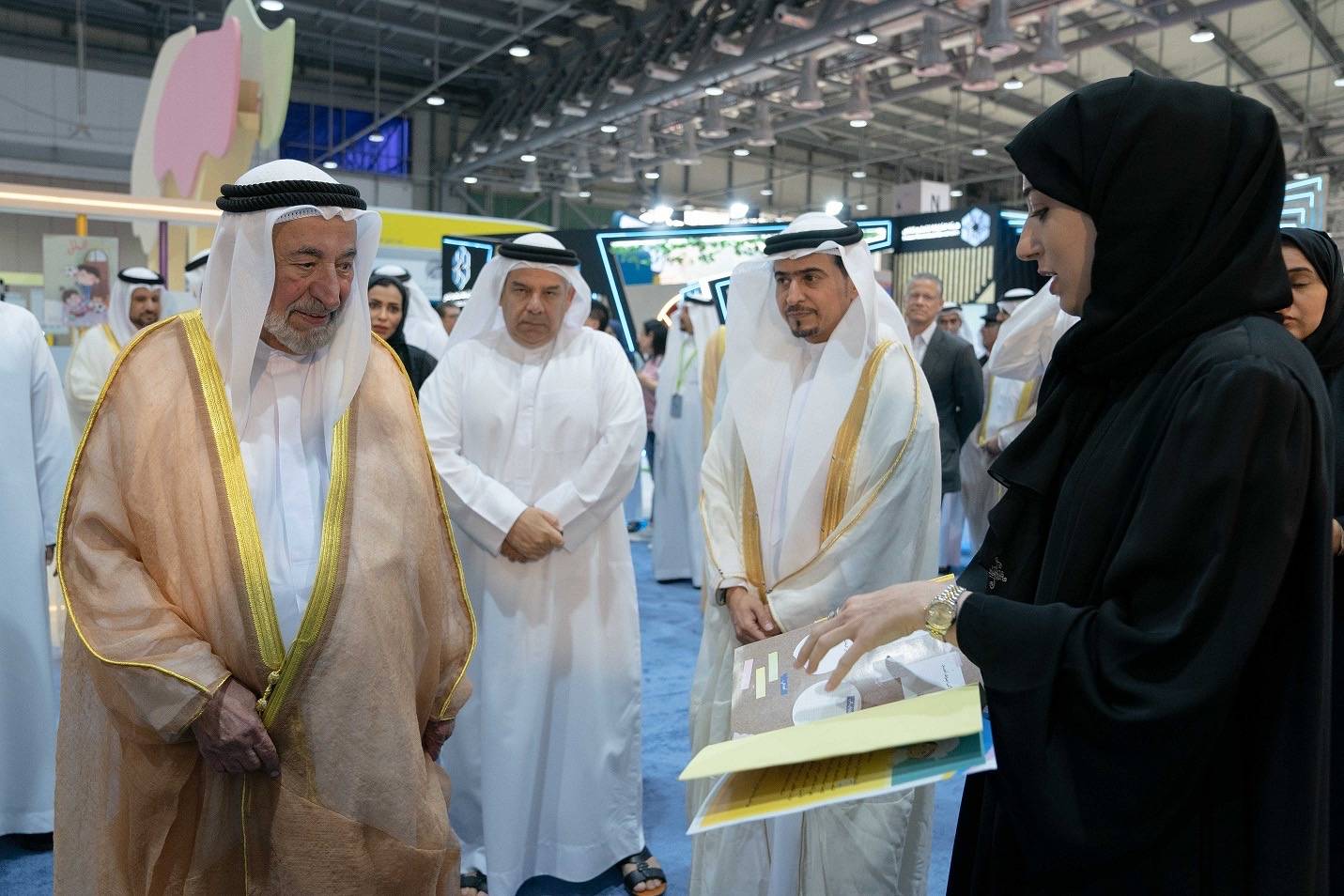 سلطان القاسمي يفتتح الدورة الـ 14 من مهرجان الشارقة القرائي للطفل