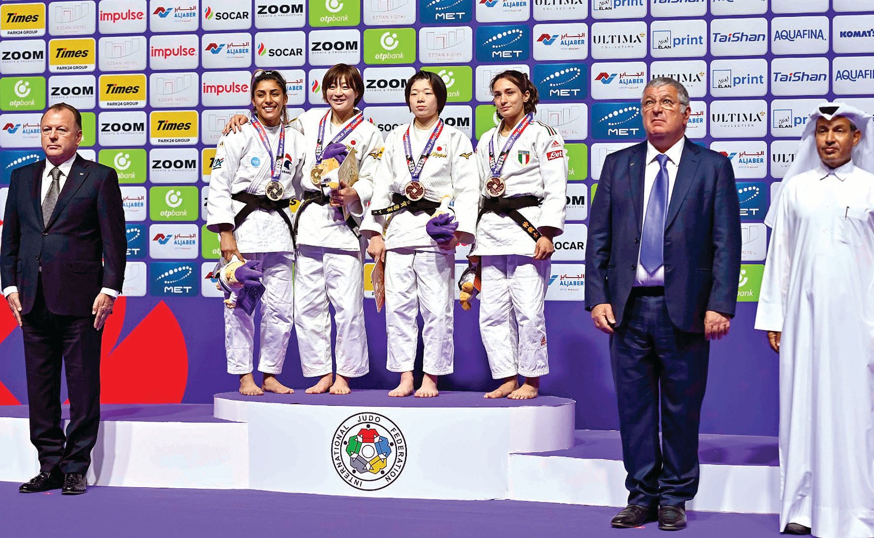 الإسباني جاريجوس واليابانية ناتسومي يتوجان بالذهبية في أول أيام بطولة العالم للجودو “الدوحة 2023”