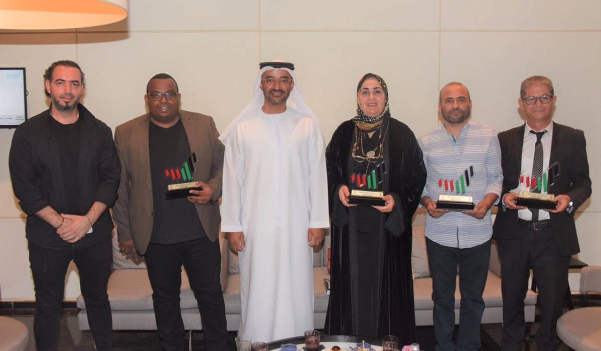 الفجيرة الاجتماعية الثقافية وغبشة تكرمان 4 مبدعين مغاربة في الرباط