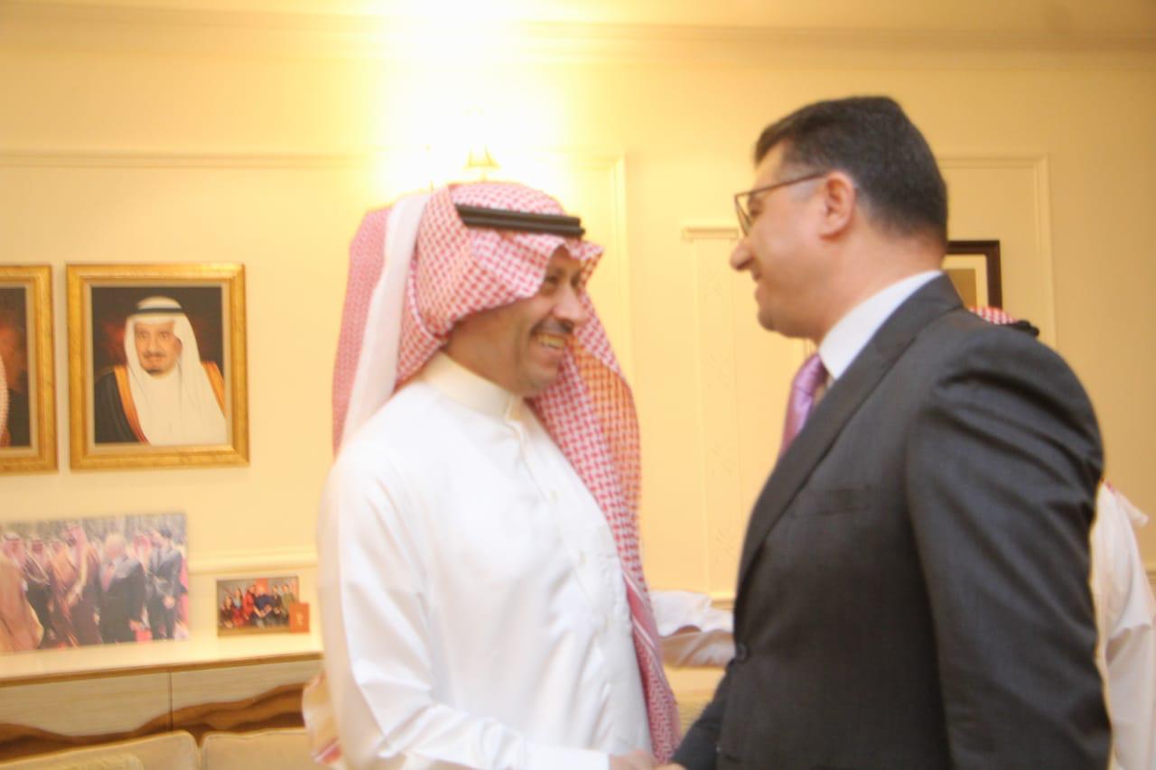 السديري  يقيم مأدبة عشاء تكريمًا لمعالي وزير البيئة والمياه والزراعة المهندس عبدالرحمن بن عبدالمحسن الفضلي