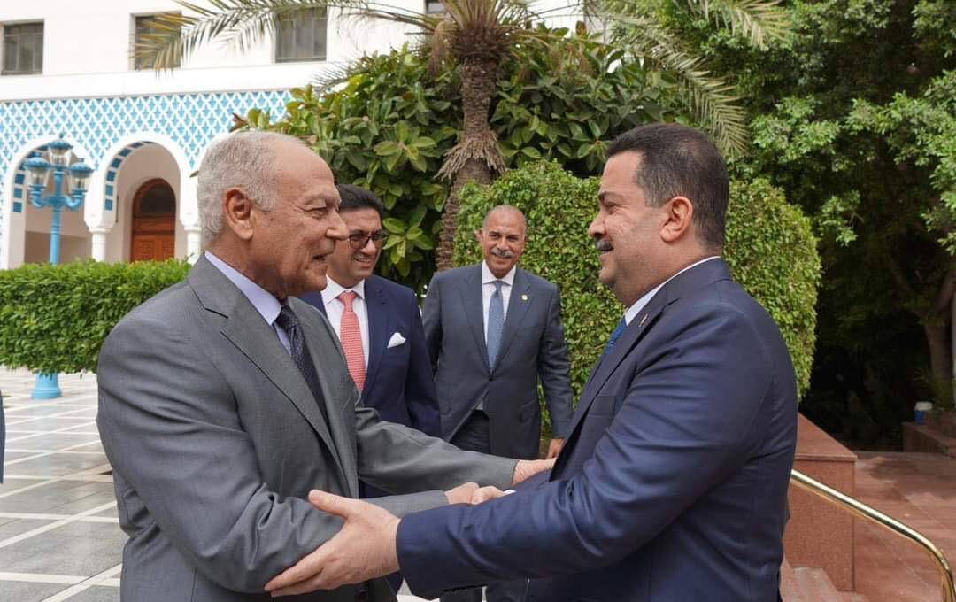 السوداني وأبو الغيط يؤكدان على العمل العربي المشترك لمواجهة التحديات  