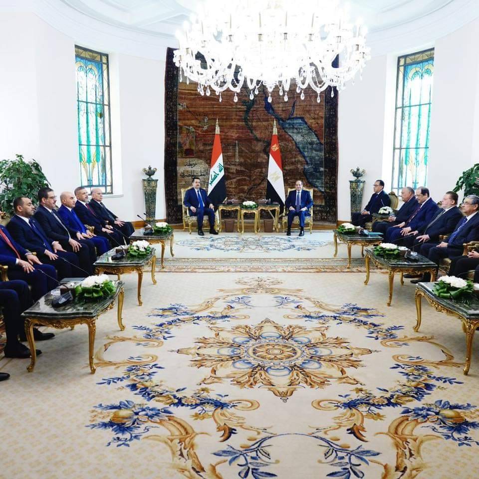 السوداني والسيسي يبحثان أبرز القضايا  الإقليمية والدولية ذات الاهتمام المشترك