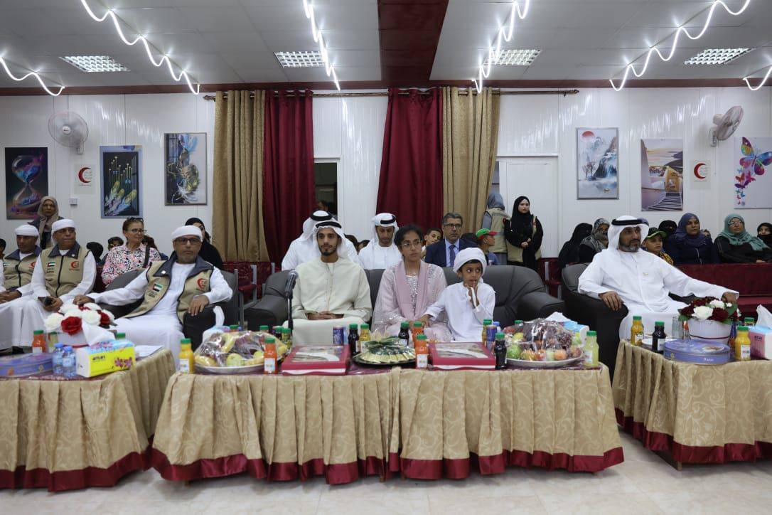 افتتاح قاعة  ام الامارات  وتنفيذ يوم الفرح في مريجيب الفهودبالأردن 