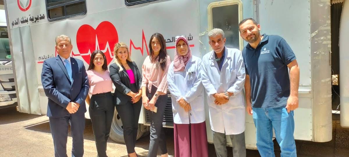 الأردني الكويتي ينظم حملة للتبرع بالدم لموظفيه