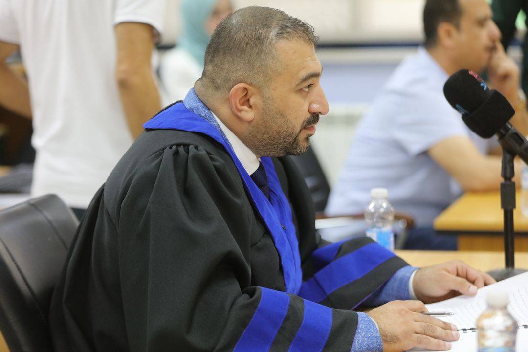 تهنئة للزميل شادي سمحان بمناسبة حصوله على درجة الماجستير في الاعلام 