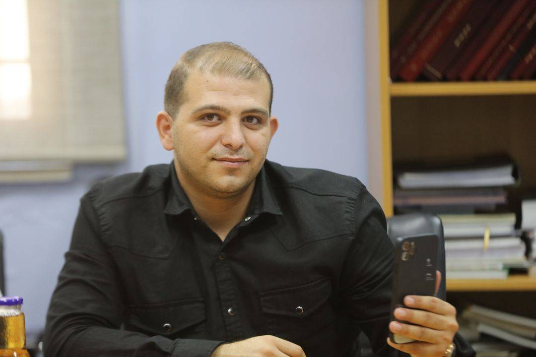 تهنئة للزميل شادي سمحان بمناسبة حصوله على درجة الماجستير في الاعلام 