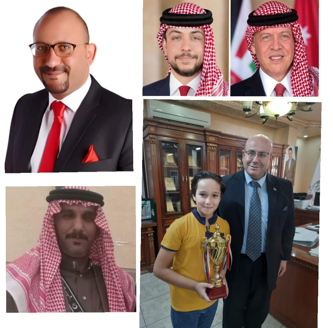 الميدالية الذهبية لأحد أبطال النشامى بالأردن أدهم ايمن الفناطسة