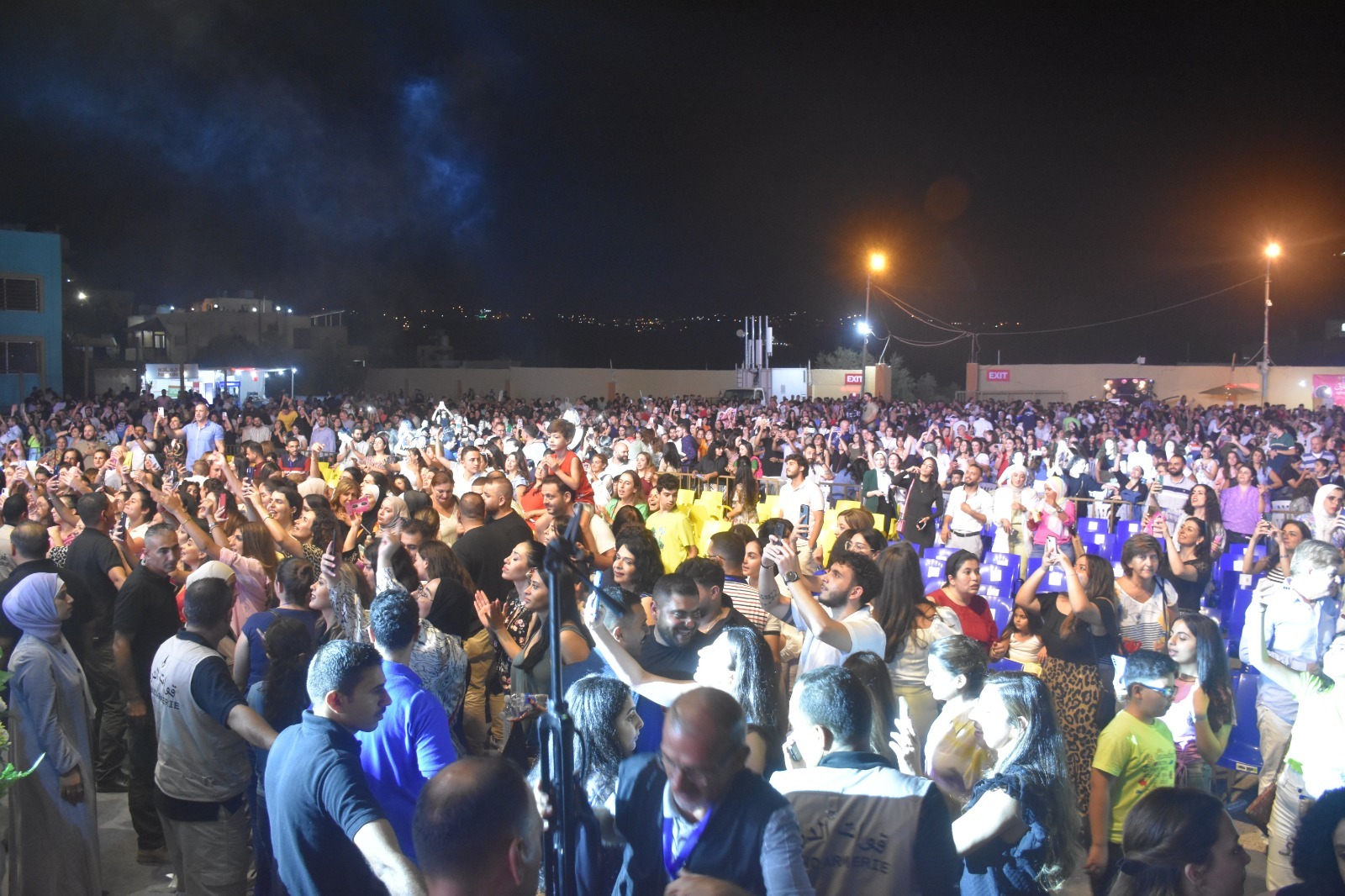 طوفان بشري في حفل جوزيف عطية وجهاد سركيس في مهرجان الفحيص