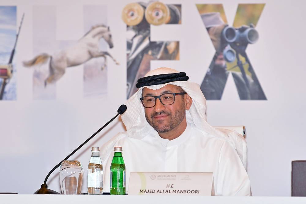 انطلاق فعاليات الدورة العشرين من معرض أبوظبي الدولي للصيد والفروسية