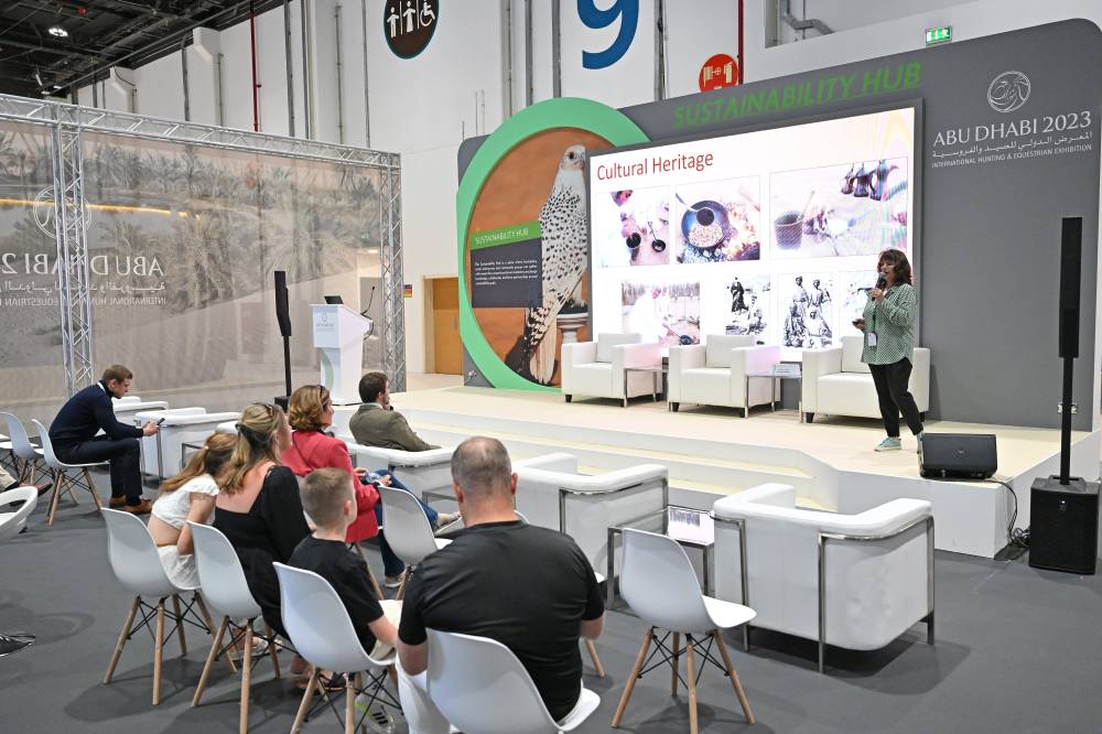 50 فعالية في منصّة الاستدامة بمعرض أبوظبي الدولي للصيد 2023