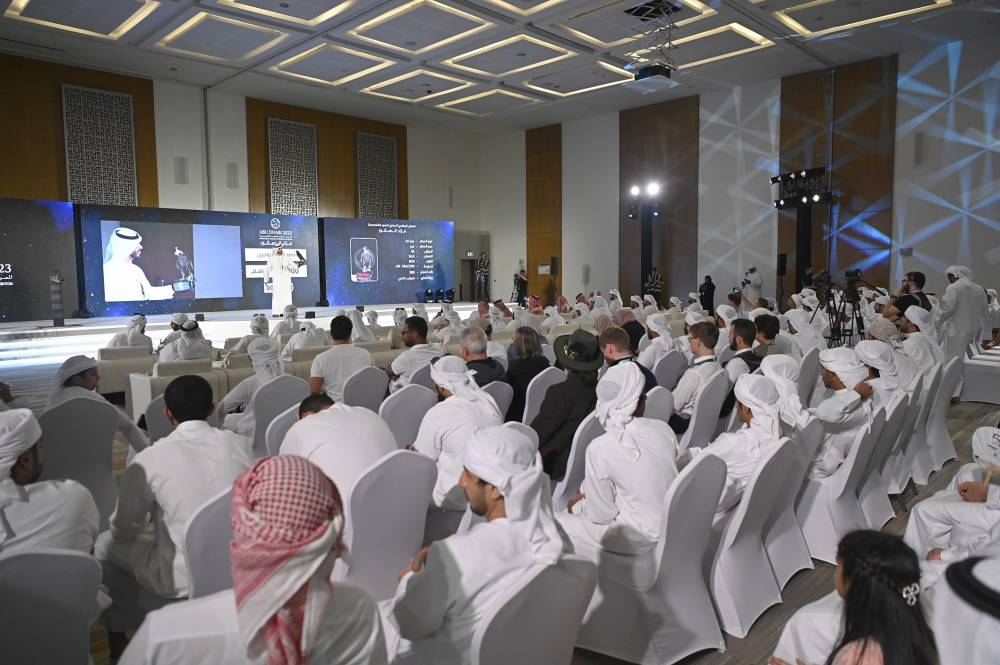 جمهور غفير في أولى أيّام أبوظبي للصيد والفروسية 2023