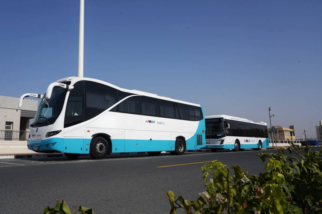 1.6 مليون مستخدم لحافلات النقل العام  في عجمان خلال النصف الأول 2023