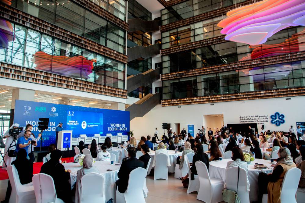 الشارقة للبحوث والتكنولوجيا والابتكار ينظم النسخة الرابعة من منتدى المرأة في قطاع التكنولوجيا في 20 سبتمبر
