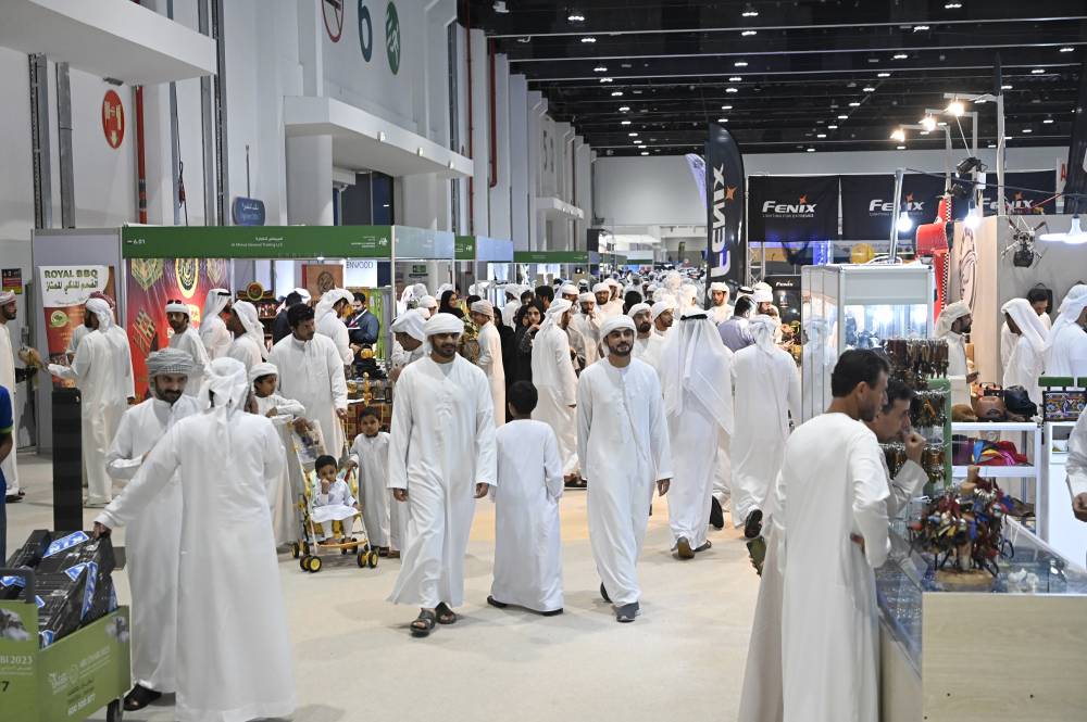 اختتام فعاليات الدورة العشرين من معرض أبوظبي الدولي للصيد والفروسية مساء اليوم 