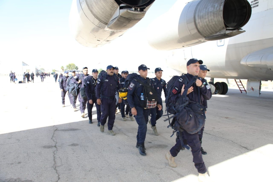 الاردن ترسل ثاني طائراتها التابعة لسلاح الجو الملكي إلى ليبيا، وعلى متنها فريق دولي للبحث والإنقاذ.