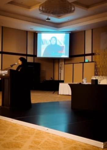 صالحه فرج العليلي تعقد لقاء جماهيرا مع الناخبات للمجلس الوطني في دورته الجديدة 2023