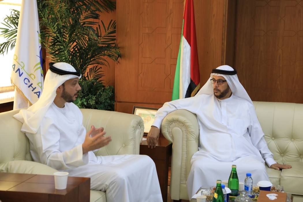 غرفة عجمان ومصرف عجمان يبحثان فرص نمو أعمال القطاع الخاص