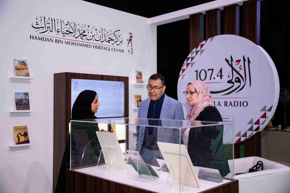 مركز حمدان بن محمد لإحياء التراث ضمن فعاليات ملتقى الشارقة الدولي للراوي في نسخته الـ 23  