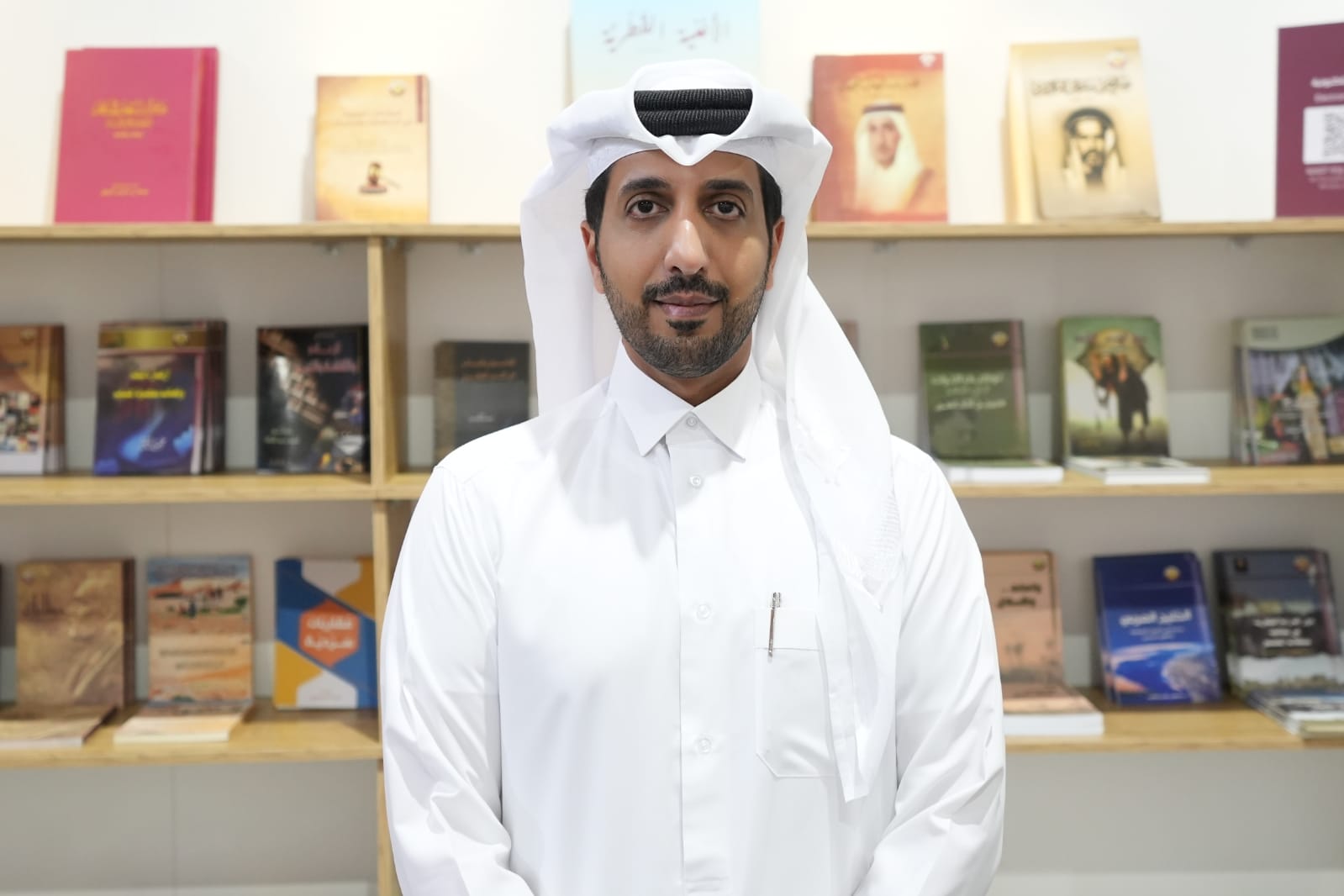 جاسم البوعينين يؤكد حرص وزارة الثقافة  القطرية على المشاركة بمعرض عمان للكتاب