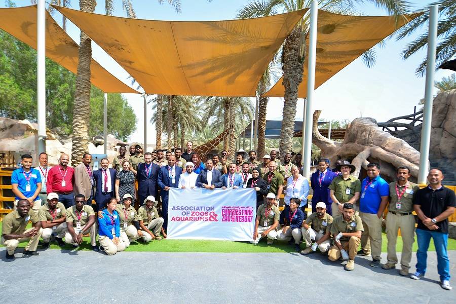 حديقة الإمارات للحيوانات تحصل على الاعتماد الذهبي من رابطة حدائق الحيوان والأسماك