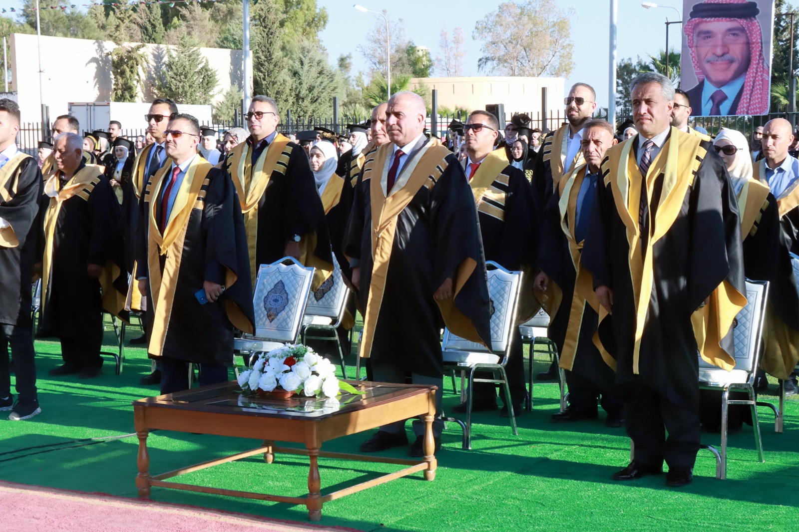 جامعة الحسين بن طلال تحتفل بخريج الفوج الرابع والعشرين من طلبتها.