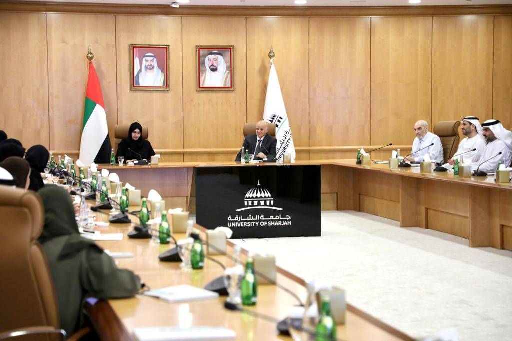 لقاء تعريفي بين  المجلس الأعلى لشؤون الأسرة وجامعة الشارقة يستهدف الأسرة