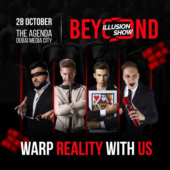 دبي تستضيف عرض  بيوند Beyond  العالمي لألعاب الخفة في 28 أكتوبر الجاري