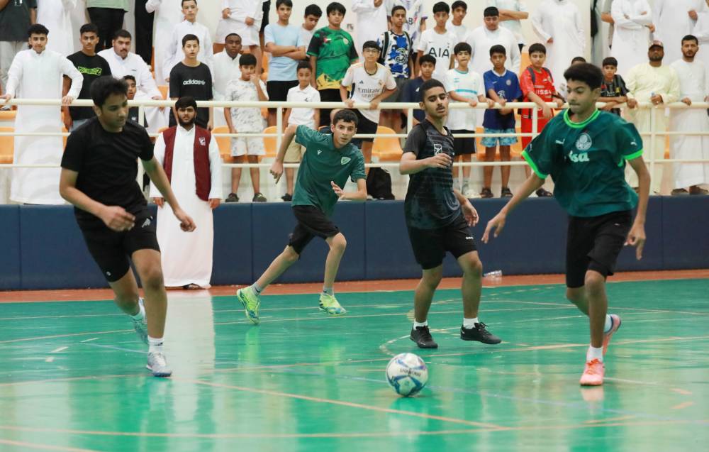 فريق بالميراس يتصدر بطولة ناشئة خورفكان لكرة قدم الصالات