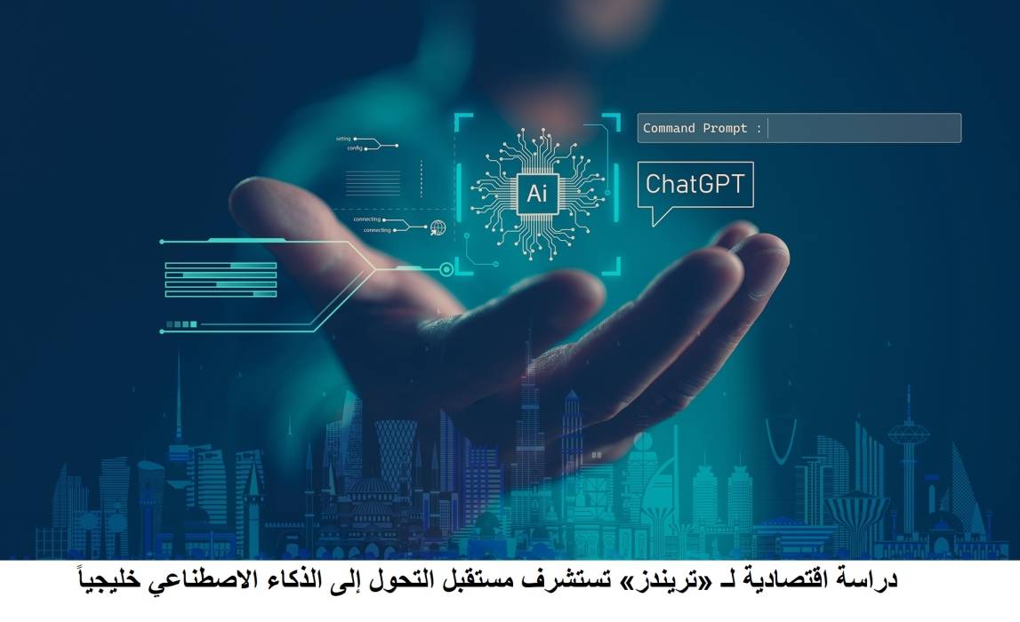 دراسة اقتصادية لـ «تريندز» تستشرف مستقبل التحول إلى الذكاء الاصطناعي خليجياً