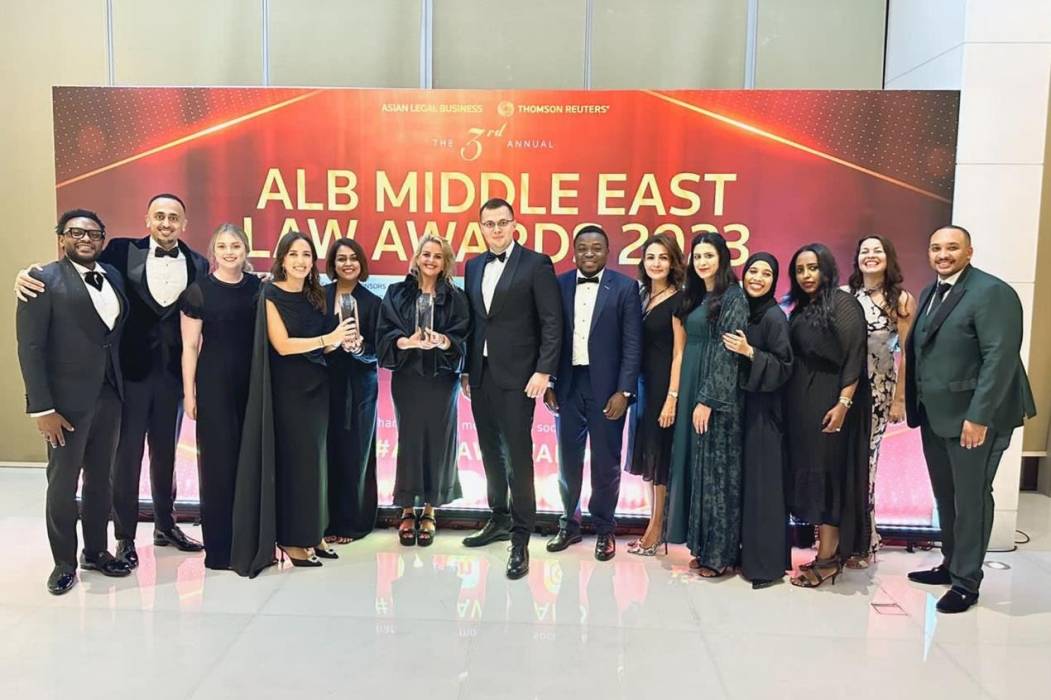 e تحصدُ جوائزَ  ALB للتميُّز القانوني في الشرق الأوسط لعام 2023