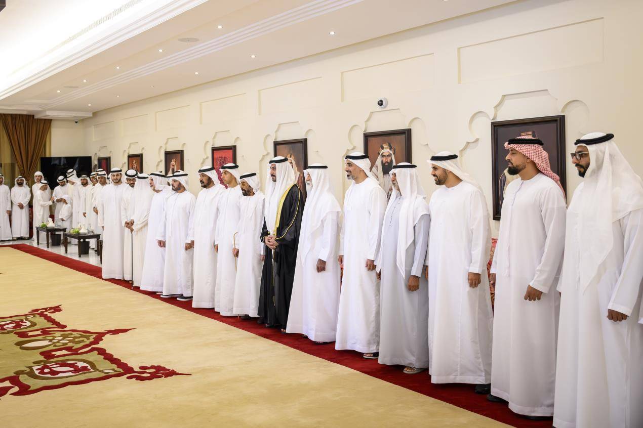 ولي عهد أبوظبي يحضر حفل زفاف ذياب بن خليفة بن سلطان آل نهيان