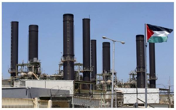 غزة: توقف محطة توليد الكهرباء عن العمل