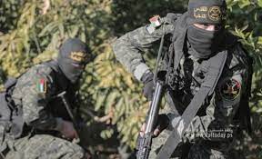 مقاتلو سرايا القدس يشتبكون مع قوات الاحتلال الإسرائيلي بالأسلحة شرق خان يونس