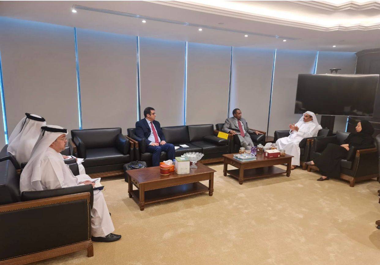 مدير عام المنظمة العربية للتنمية الزراعية يلتقي بالمسئوليين في وزارة البيئة والتغير المناخي بدولة قطر.