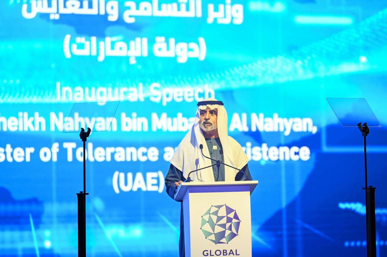 تحت رعاية منصور بن زايد .. نهيان بن مبارك يفتتح فعاليات النسخة الثانية من معرض ومؤتمر الكونغرس العالمي للإعلام في أبوظبي