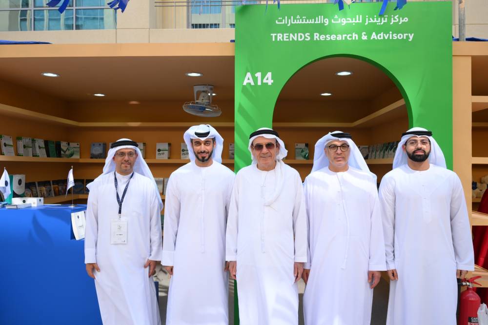 تريندز للبحوث والاستشارات يطلق جناحه في مهرجان العين للكتاب 2023