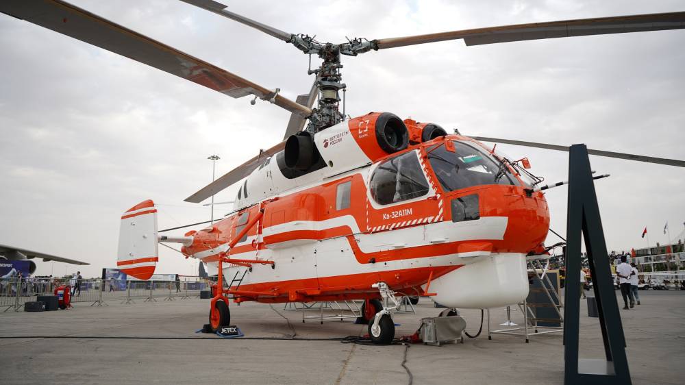 Kamov Ka32A111M أحدث مروحية  لمكافحة الحرائق تظهر لأول مرة دوليا