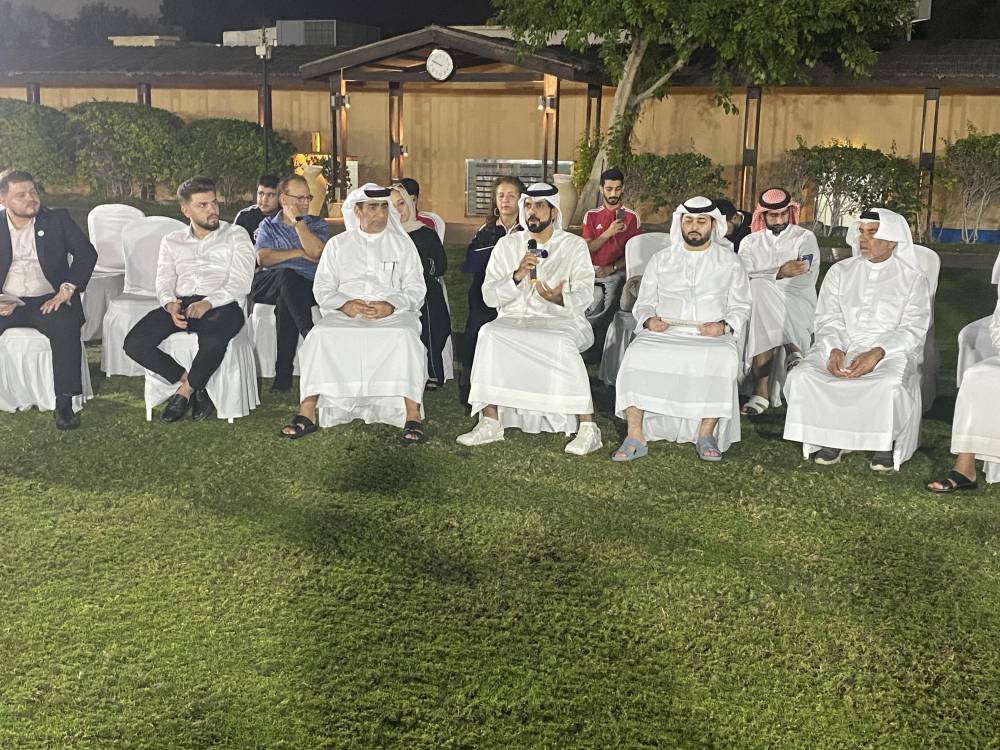مهرجان خطابي جماهيري بالشارقة خاص بالمرشح الدكتور أحمد عبدالله آل علي