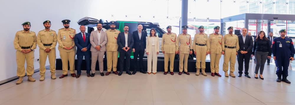 العربية للسيارات وشرطة دبي تكشفان النقاب عن دورية غيَّاث الذكية