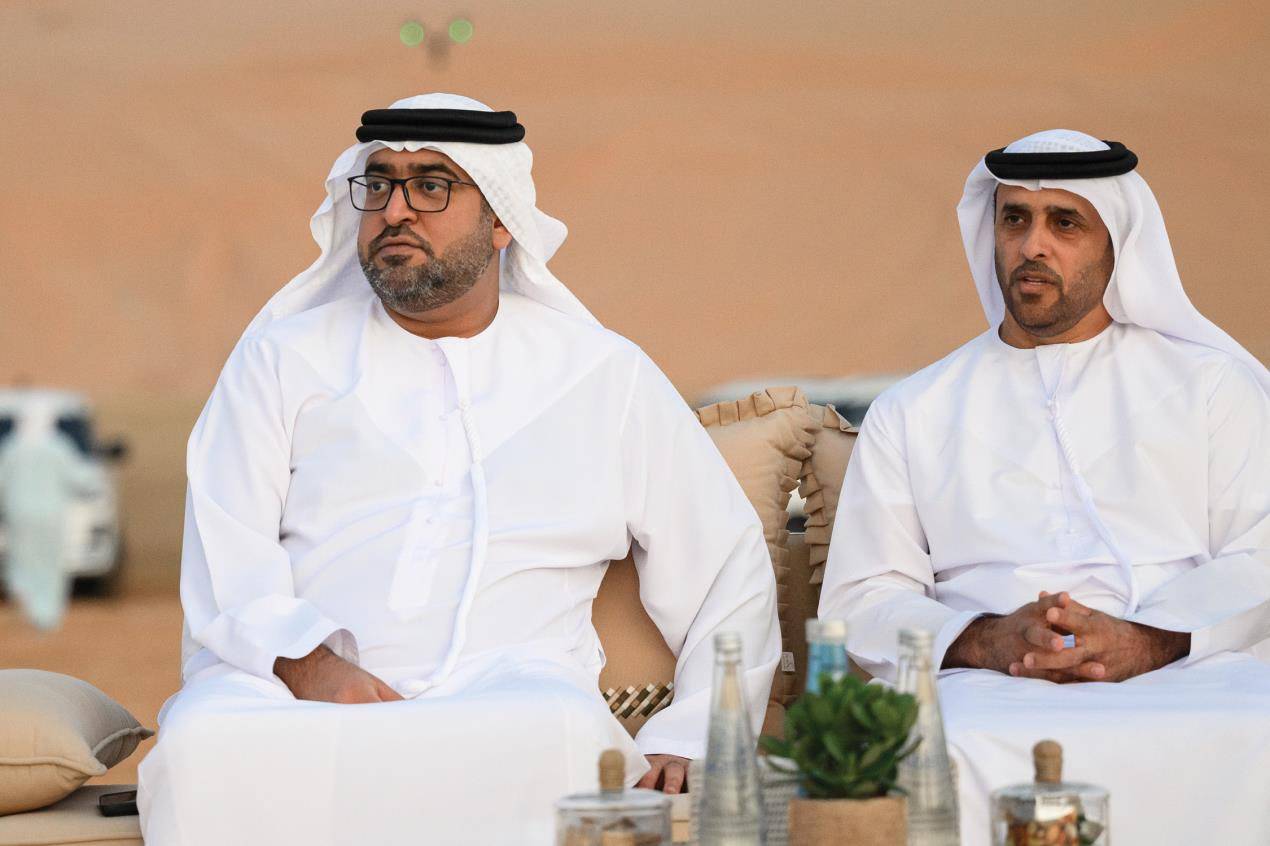 حمدان بن زايد يزور مهرجان ليوا الدولي تل مرعب 2024
